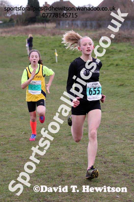 Under-13 girls NEHL Wrekenton, Gateshead. 2014 NEH, Wrekenton. Photo: David T. Hewitson/Sports for All Pics